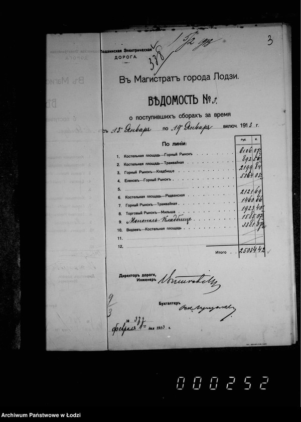 Obraz 8 z jednostki "O dachodach s eksploatacji tramvaev"