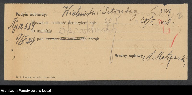 Obraz 4 z jednostki "Hern Wieluński i Szlama Sztrasburg- sprzedaż garderoby"