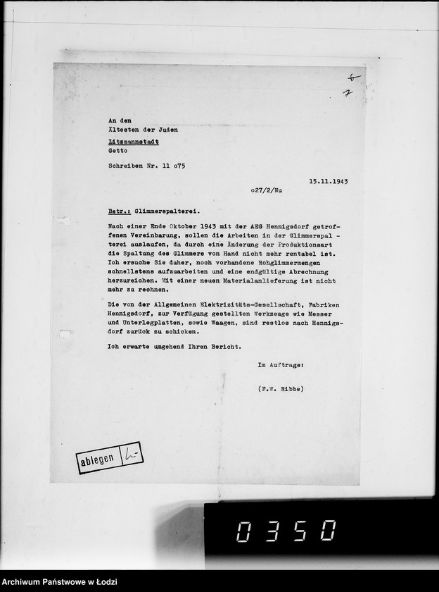 Obraz 11 z jednostki "Glimmer-Spaltung. [Sprawozdania miesięczne]"