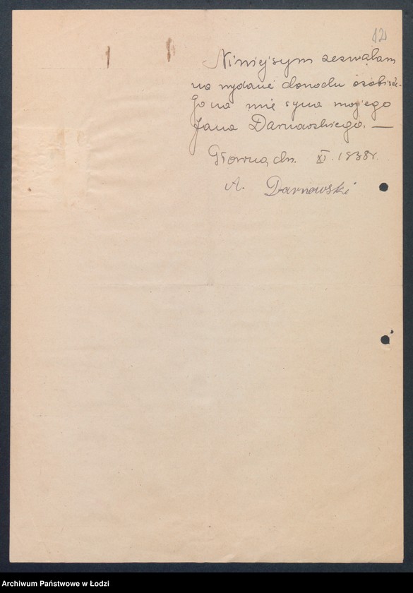 image.from.unit.number "Podania o wydanie dowodów osobistych. Litery D -F"