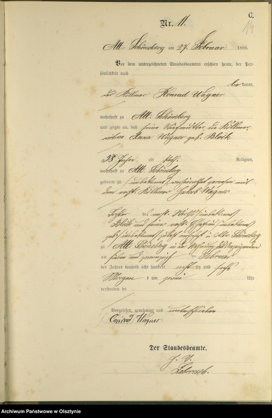 image.from.unit.number "Sterbe-Haupt-Register Nr 1 - 71"