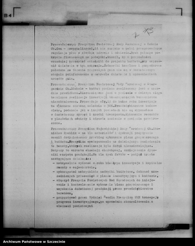 image.from.unit.number "Protokół posiedzenia Prezydium Wojewódzkiej Rady Narodowej  nr 111, miesiąc listopad"