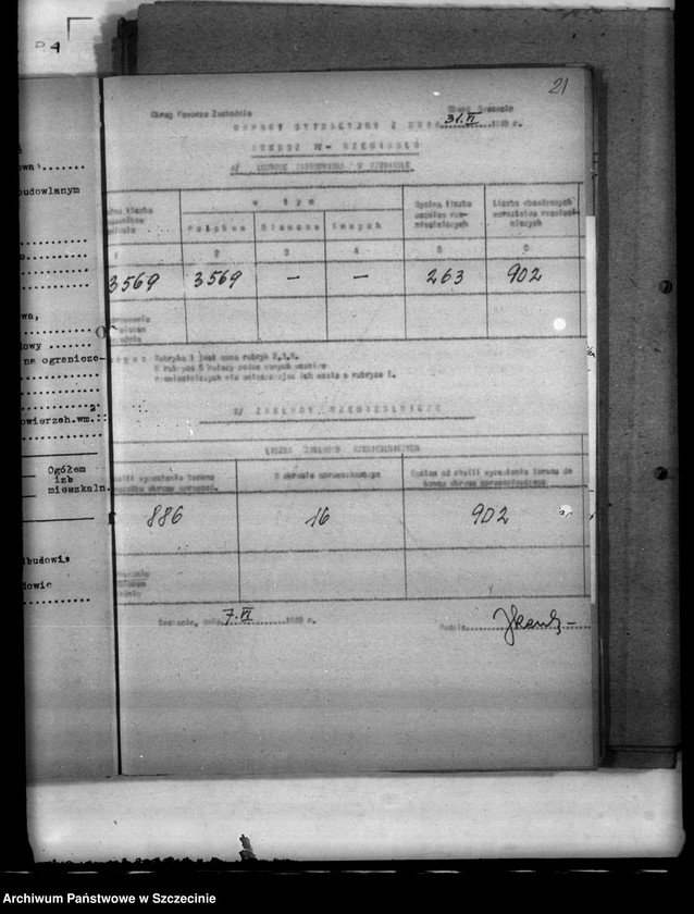 Obraz 14 z jednostki "Statystyka ludnościowa. Zatrudnienie i wartość produkcji zakładów z terenu miasta Szczecina"