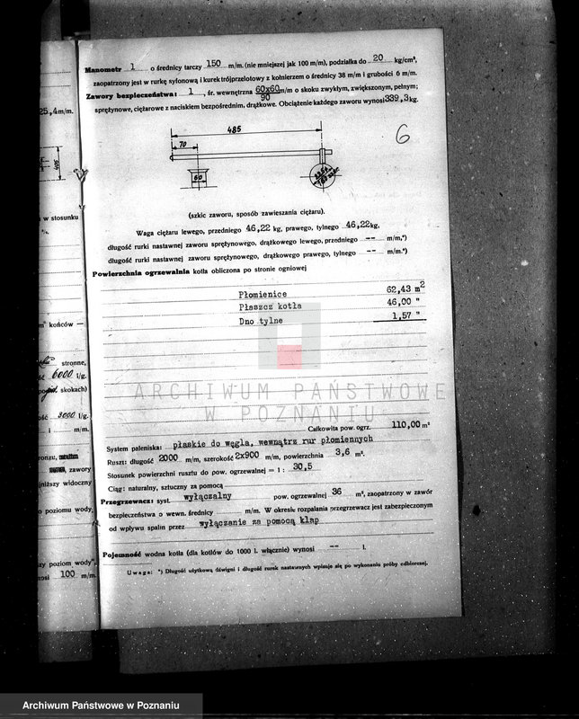 Obraz 11 z jednostki "Cegielnia Parowa Witaszyce pow. jarociński nr woj. kotła 6235"