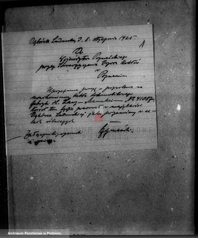 Obraz 5 z jednostki "Majętność Dąbrówka-Ludomska pow. obornicki nr porz. 5776"