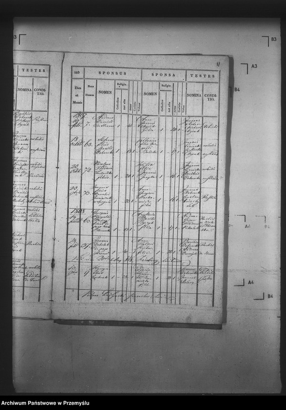 Obraz 15 z jednostki "[Kopie ksiąg metrykalnych parafii Zwór z filią Wola Błażowa (dekanat Podbuż)]"
