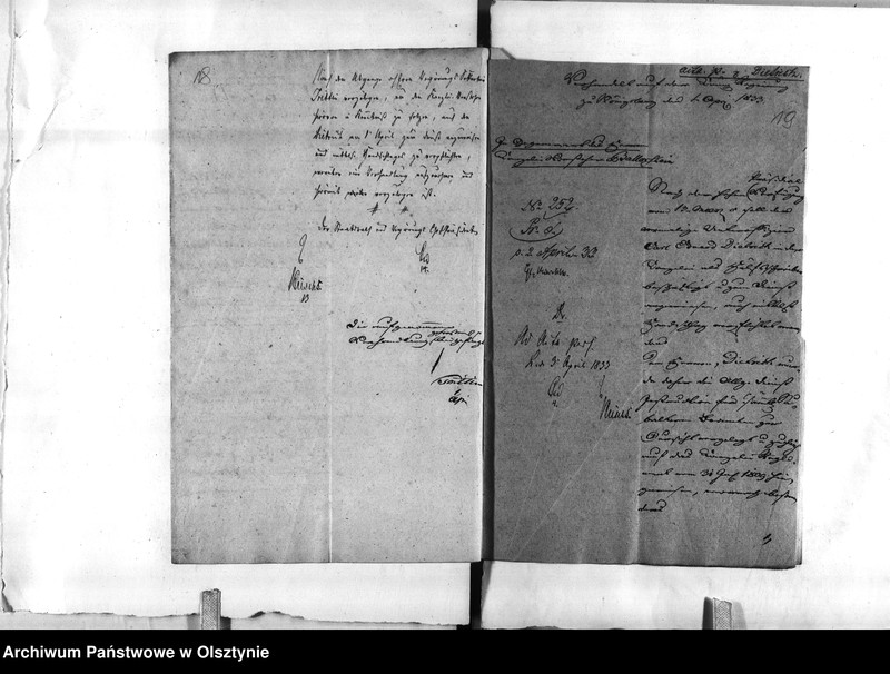 image.from.unit.number "Anstellung des Canzlei Gehülfe Dietrich [Carl]"