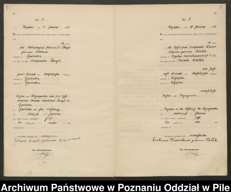 Obraz 7 z jednostki "Księga zgonów"