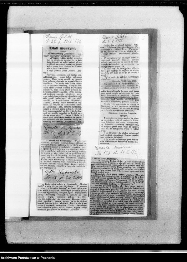 Obraz 9 z jednostki "Sprawy zatrudnienia robotników [wycinki prasowe]"