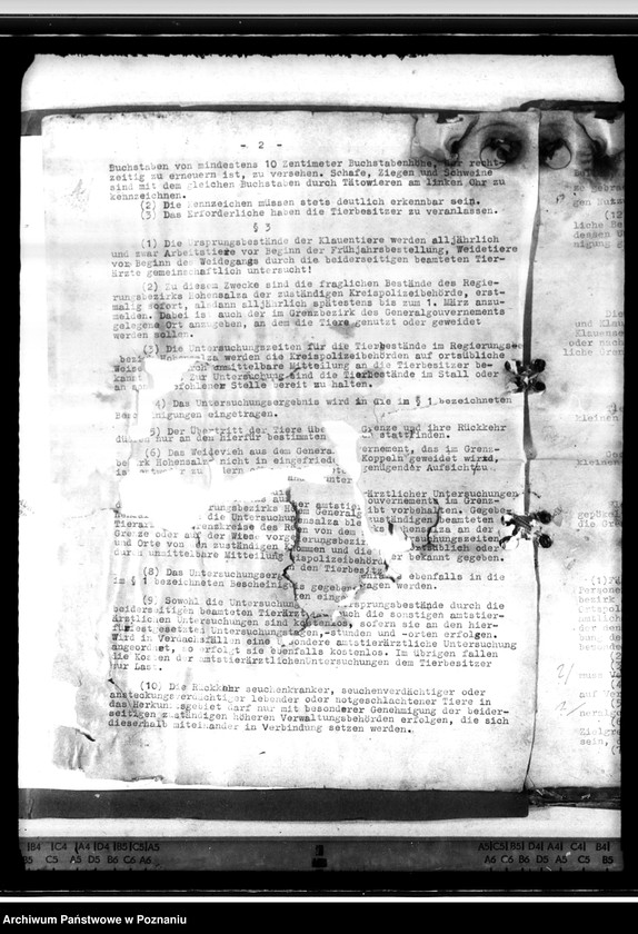 Obraz 17 z jednostki "Genzeinlasstellen. Vieheinfuhr"