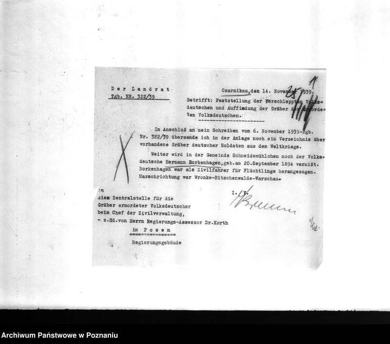 Obraz 5 z jednostki "Amtliche Meldungen Kreis Scharnikan (Czarnków)"