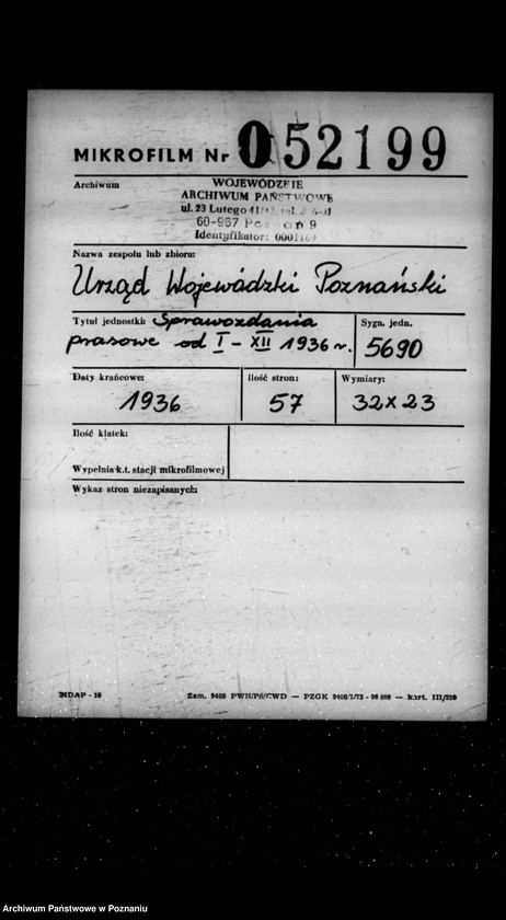 Obraz 2 z jednostki "Sprawozdania prasowe za czas od stycznia do grudnia 1936 r."