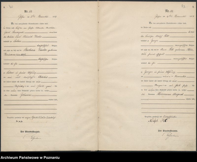 Obraz 19 z jednostki "Księga urodzeń"