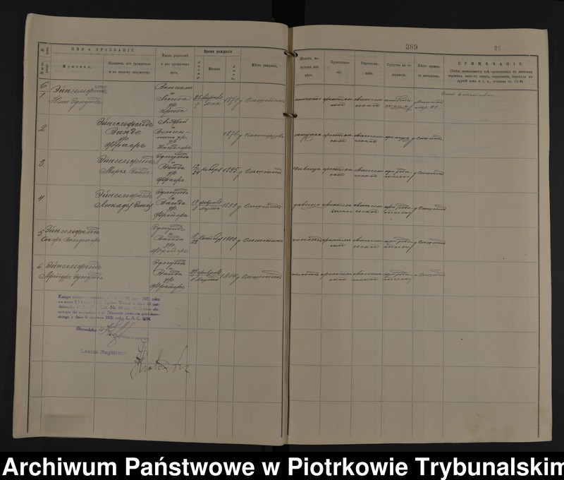 image.from.unit.number "[Księga ludności stałej wsi: Olsztyn, Lipy, Kempfinówka gminy Bełchatówek powiatu piotrkowskiego guberni piotrkowskiej]"