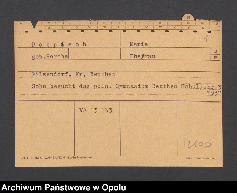 Obraz 3 z jednostki "[Pospiech Marie, zam. Pilzendorf]"