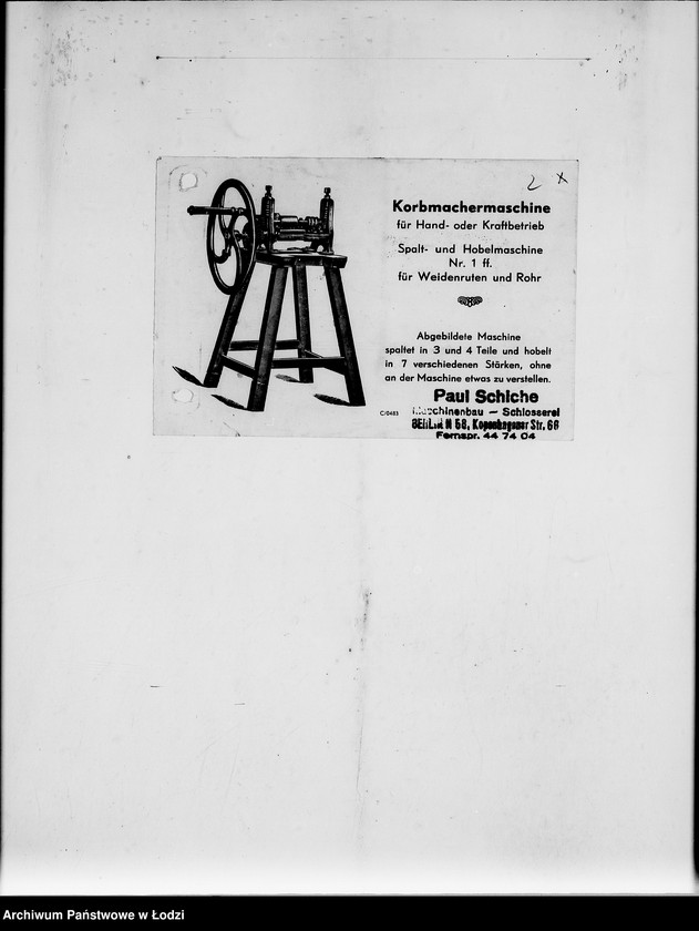 Obraz 8 z jednostki "Auftrag 5934. Warenverwertung an den Judenältesten für Munitionslager Lublin. Geschosskörbe"