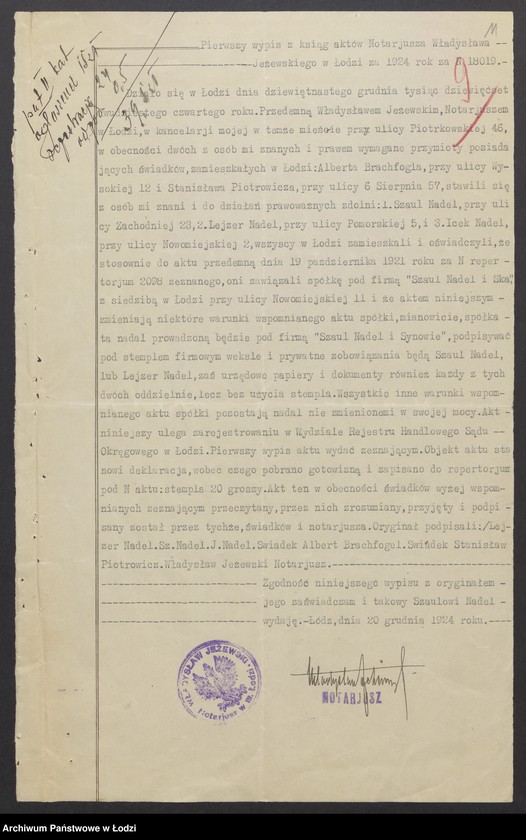 Obraz 13 z jednostki "Saul Nadel i S-ka"