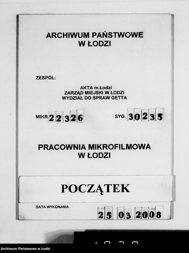 Obraz 1 z jednostki "Werkzeugmaschinen.[Korespondencja w sprawie zakupu]"