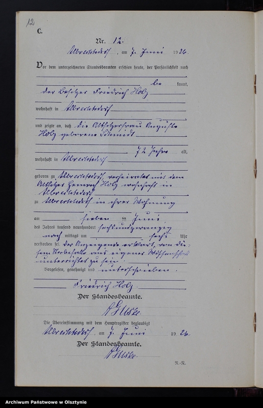 image.from.unit.number "Sterbe-Neben-Register Nr 1 - 18 [ Księga zgonów - wtóropis ]"