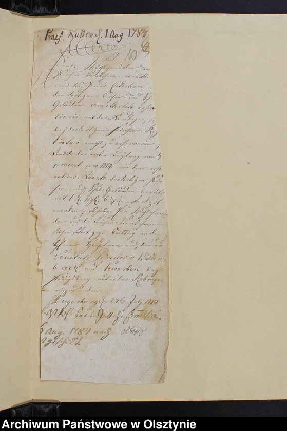 image.from.unit.number "Kataster der Gebäuder 1784-1875. Streitsache 1846 J. Beschreibung der Dörfer zuständige in Kirchspiel Bruchstück. 1850"