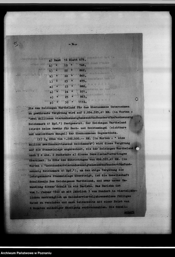 Obraz 9 z jednostki "Umsatzsteuerpflicht bei der Einbringung der Porzellan- und Steingutfabriken Kolmar in die G.m.B.H."