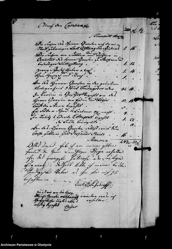 image.from.unit.number "/Akten die Militärdienstzeit des Gf. Karl Friedrich Ludwig Christian v. Lehndorff betr./"