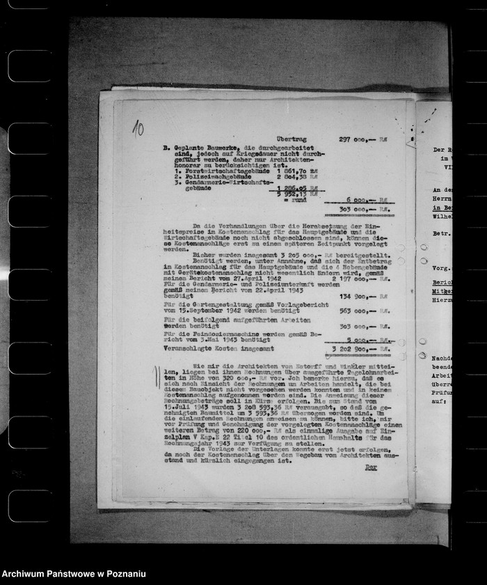 Obraz 14 z jednostki "Fundusze budowlane dla namiestnika"