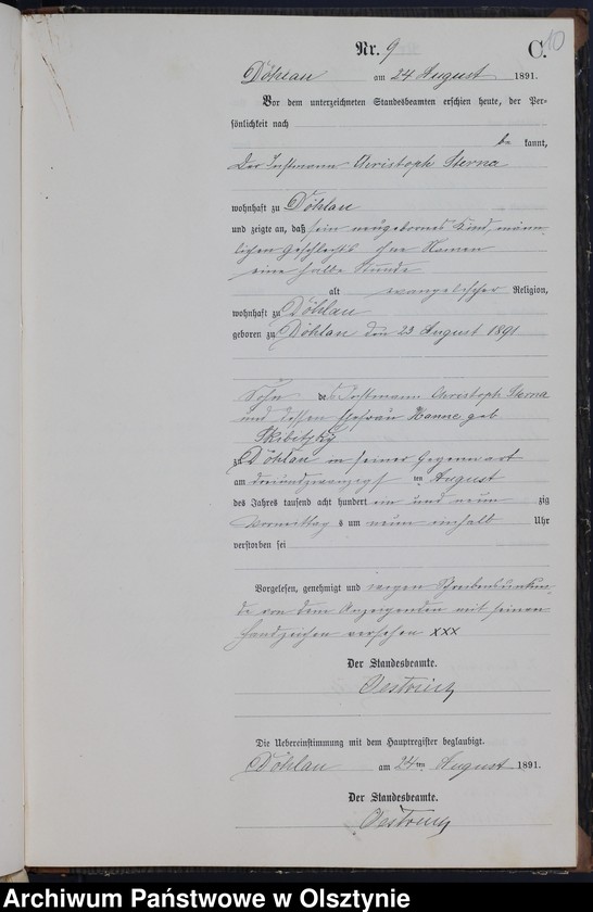 image.from.unit.number "Sterbe-Neben-Register Nr 1 - 16"