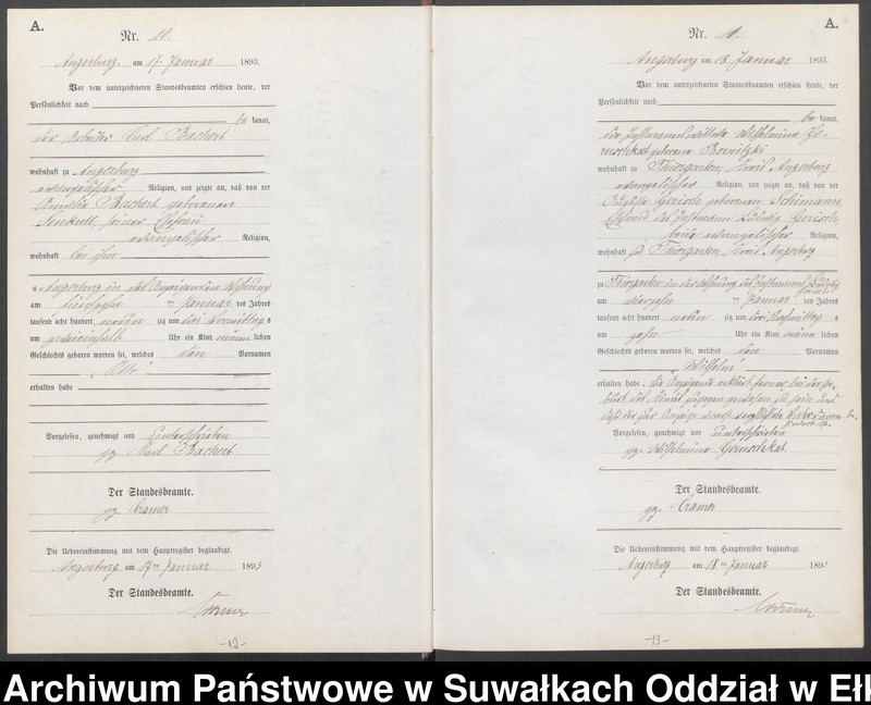 image.from.unit.number "Geburts-Neben-Register des Preussischen Standes-Amtes Angerburg Kreis Angerburg"