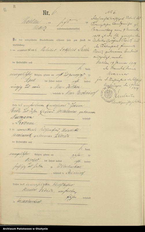 image.from.unit.number "Heiraths-Neben-Register Nr 1 - 27"