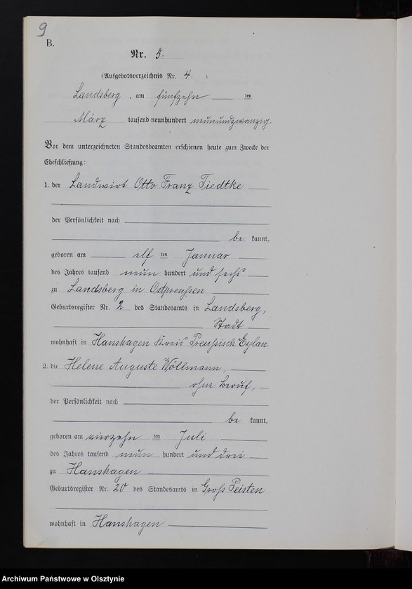 image.from.unit.number "Heiraths-Neben-Register Nr 1 - 18 [ Księga małżeństw - wtóropis ]"