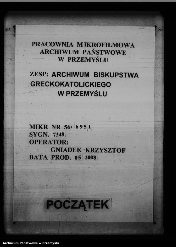 image.from.unit.number "[Kopie ksiąg metrykalnych parafii Chliple z filią Sadkowice (dekanat Mościska)]"