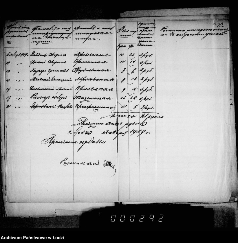 Obraz 17 z jednostki "O voznagraždenji za uničtožennyja na gorodskoj skotobojne trichinoznyja svinnyja tuši"