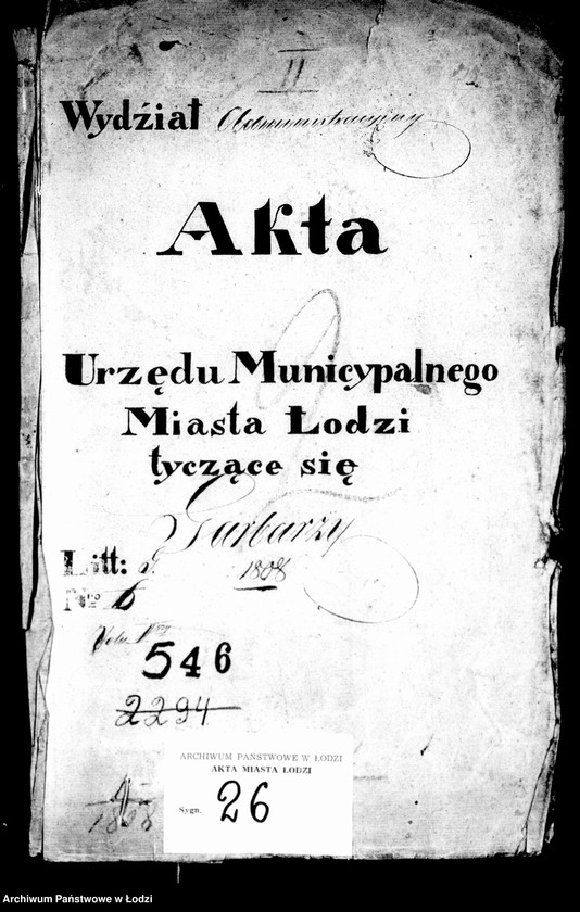 Obraz 4 z jednostki "Akta tyczące się garbarzy"