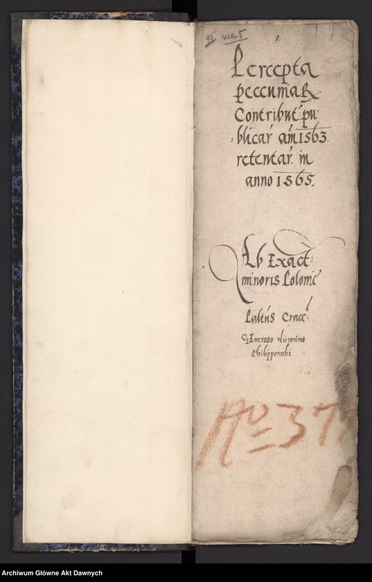 image.from.unit.number "Rejestr wpłacnych do Skarbu pieniędzy z podatków z całej Rzeczpospolitej."