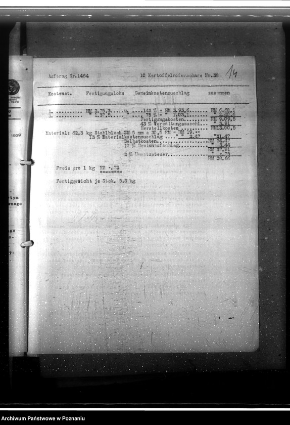 Obraz 18 z jednostki "Preisgestaltung der landwirtschaftlichen Maschinen"