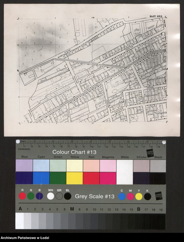 Obraz 1 z jednostki "Plan miasta Łodzi Sekcja NW 12"