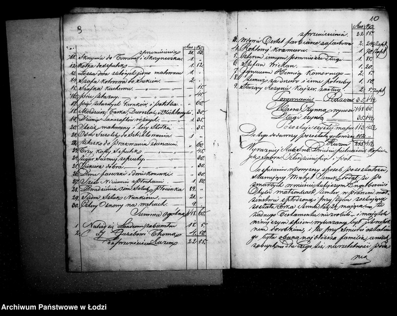 Obraz 11 z jednostki "Akta tyczące się ustanowienia opieki nad nieletnią Anną Zemler po zmarłych Engelharcie i Otylii z Bachmanow małżonków Zemler pozostałą córką"