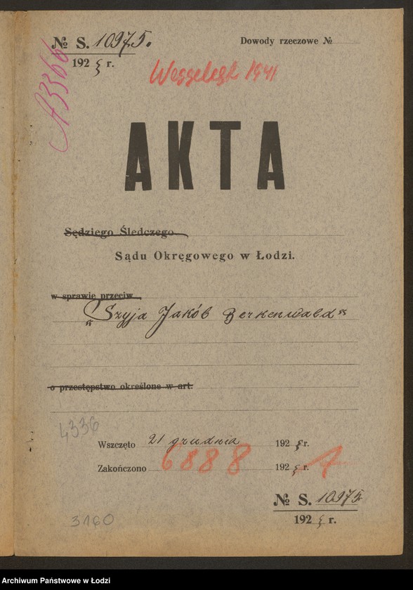 Obraz 2 z jednostki "Szyja Jakób Berkenwald – pracownia haftów i bielizny"