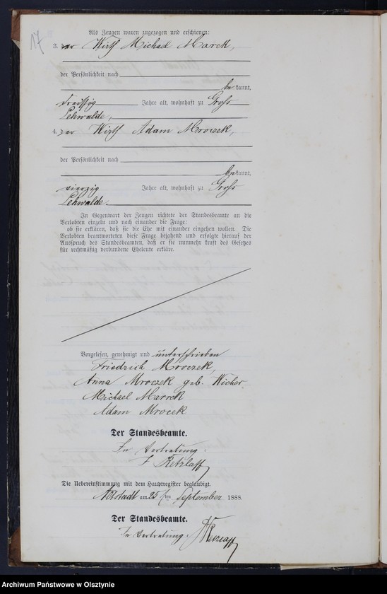 image.from.unit.number "Heiraths-Neben-Register Nr 1 - 19"