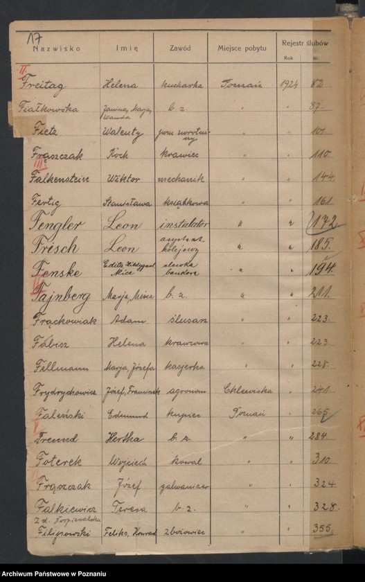 image.from.unit.number "Spis alfabetyczny małżeństw za 1924"