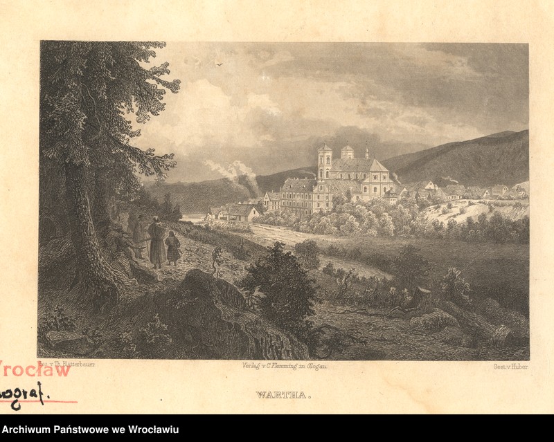 Obraz z jednostki "Kościół i klasztor - widok ogólny"