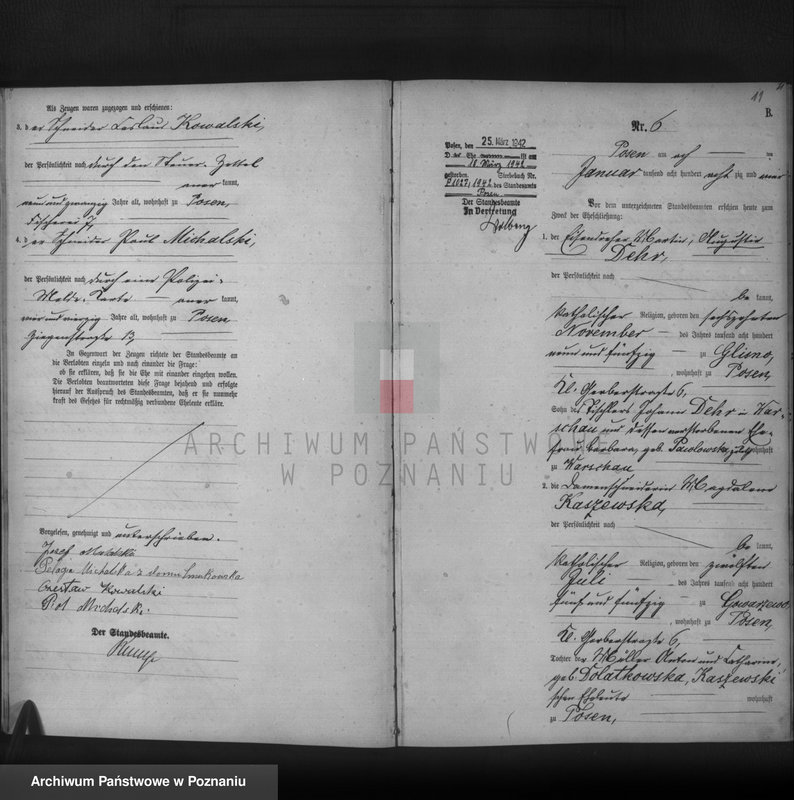 Obraz 7 z jednostki "Księga małżeństw t. I"