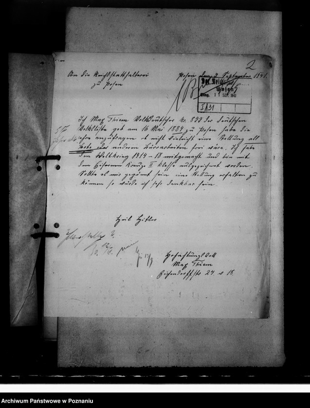 Obraz 6 z jednostki "Bewerbungen um Anstellung"