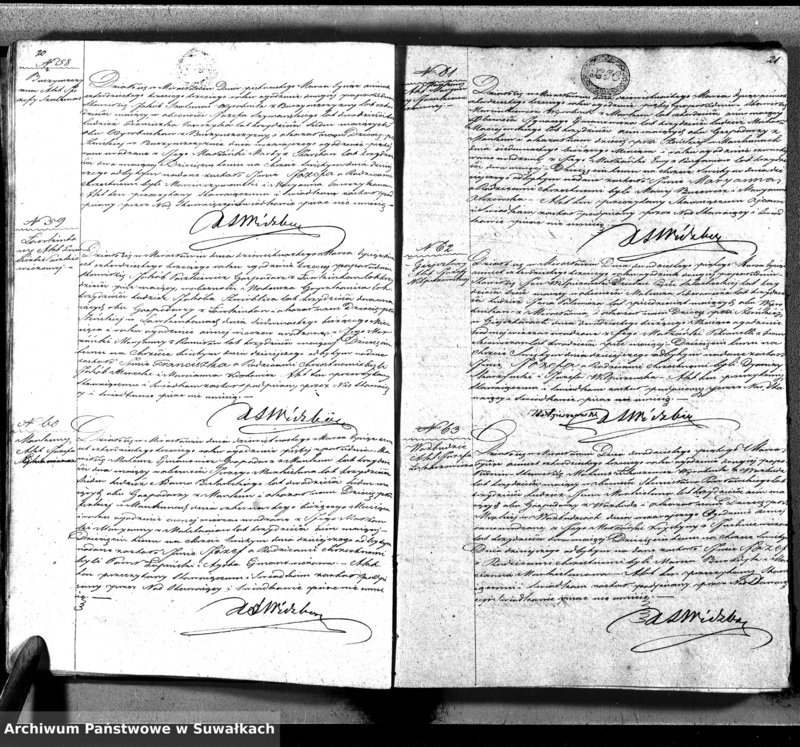 image.from.unit.number "Księga Duplikat Aktów Urodzonych Zmarłych i Zaślubionych Sporządzona na Rok 1842-ci Parafii Mirosławskiey"