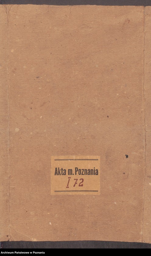 Obraz 2 z jednostki "Acta consularis officii civitatis Posnaniae."