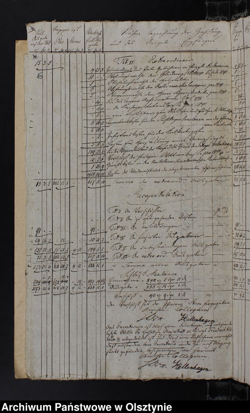 image.from.unit.number "Rechnung der Kirchen Kassen Kruklanken"