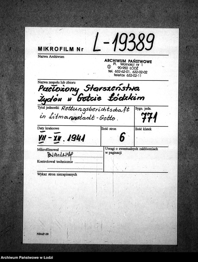 Obraz 2 z jednostki "Gesundheitsamt. Rettungsbereitschaft"