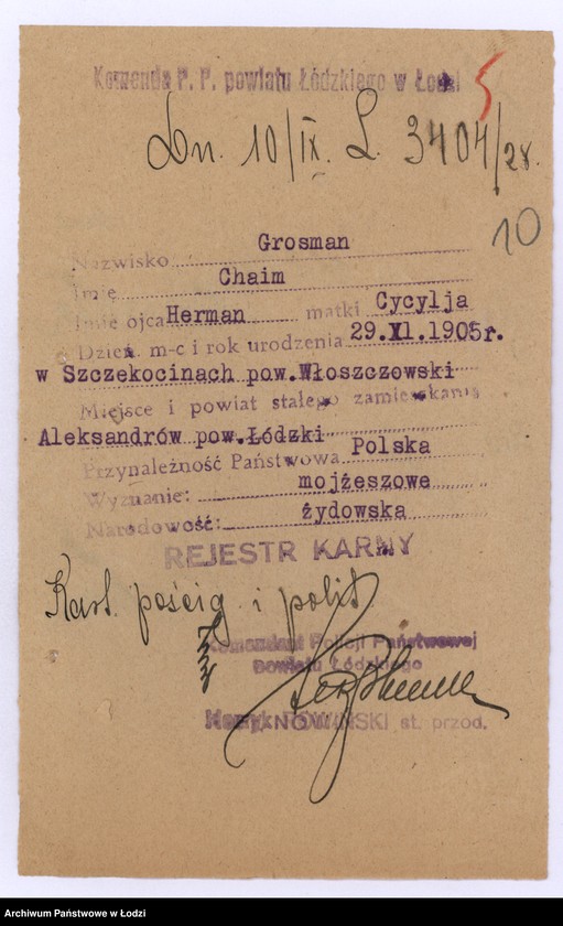 Obraz 13 z jednostki "Towarzystwo Śpiewacze "Hazomir" w Aleksandrowie pow. łódzki"