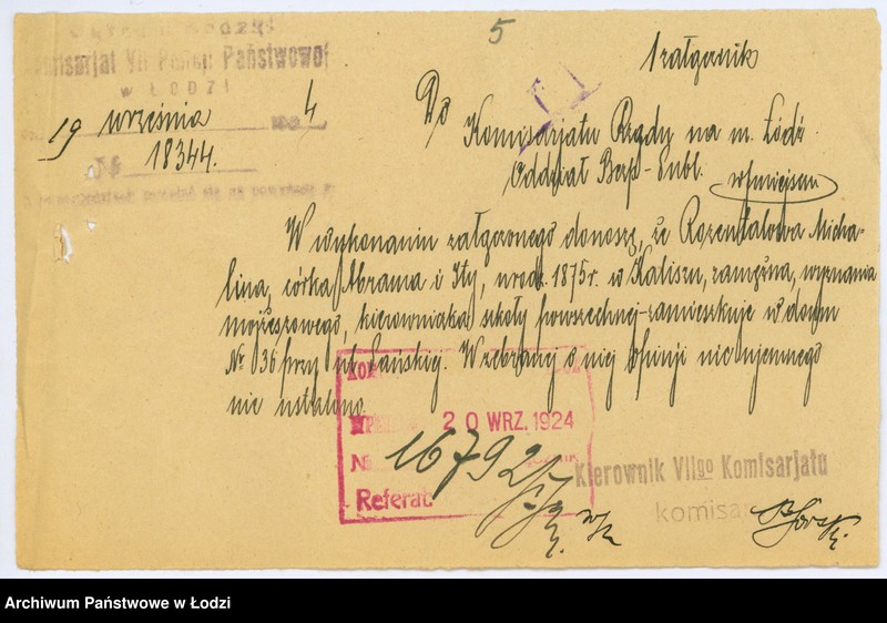 Obraz 8 z jednostki "Stow. Nauczycieli Żydów Szkół Powszechnych w Łodzi"